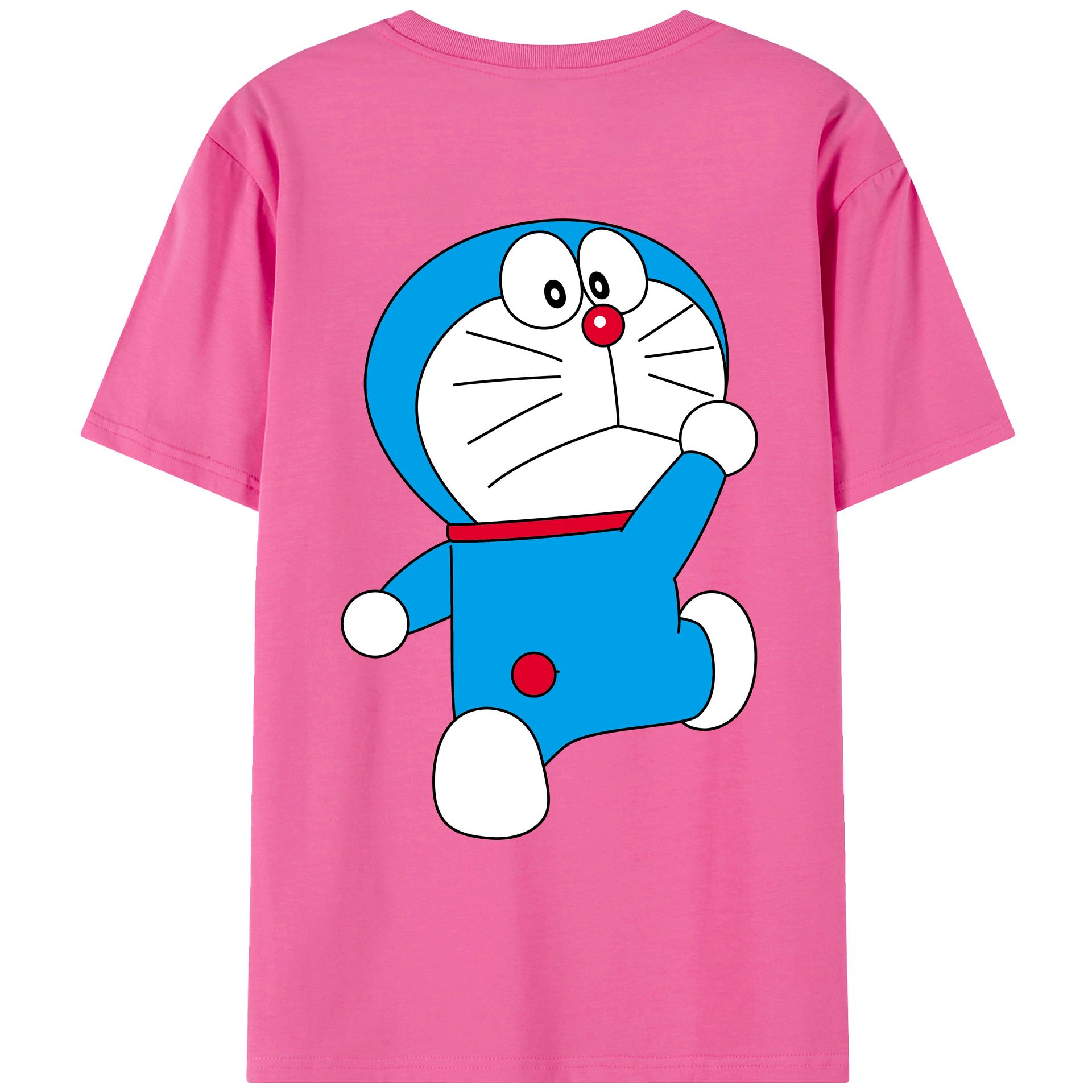 （画像用） ドラえもん Doraemon レディース半袖Tシャツ(バックプリント)